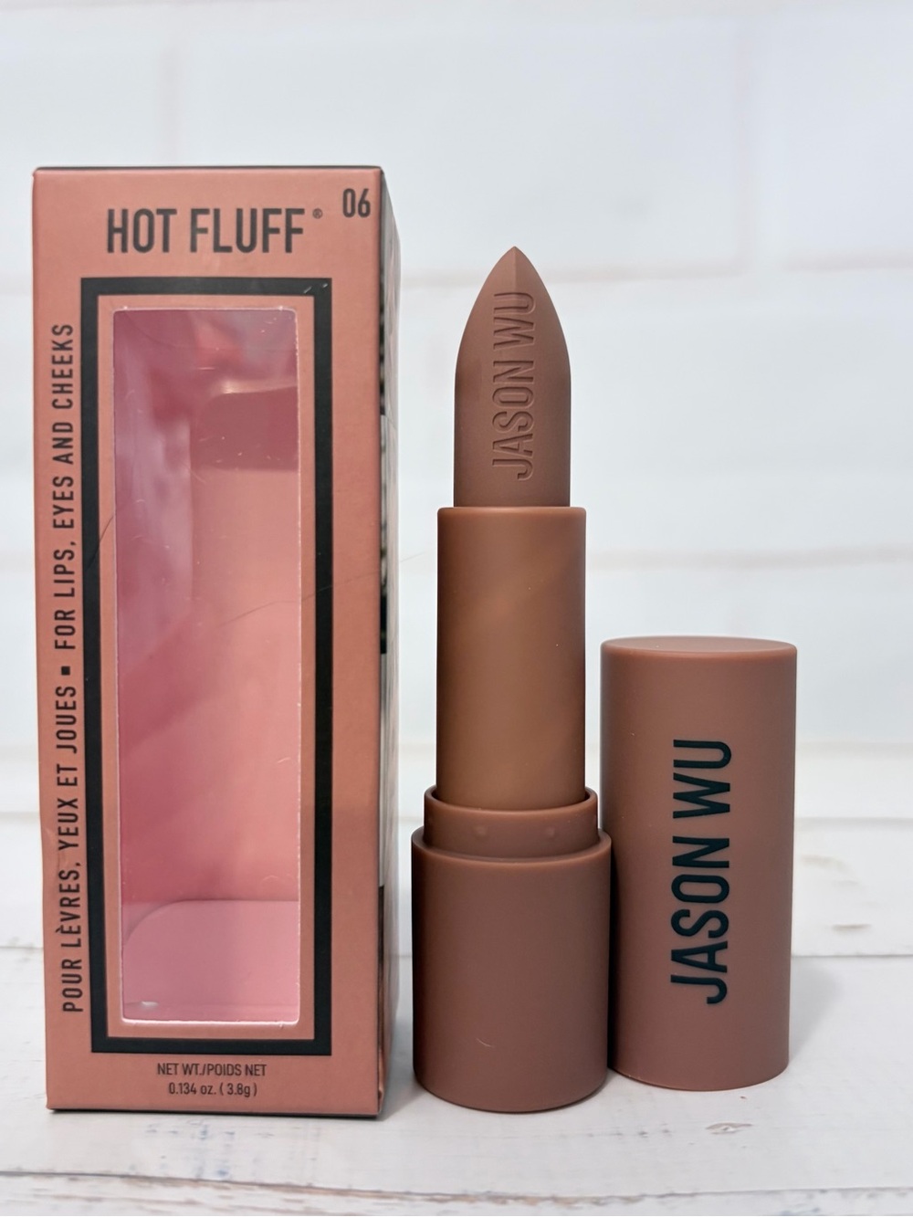 Jason Wu Beauty Hot Fluff Lipstick - Biscotti NIB